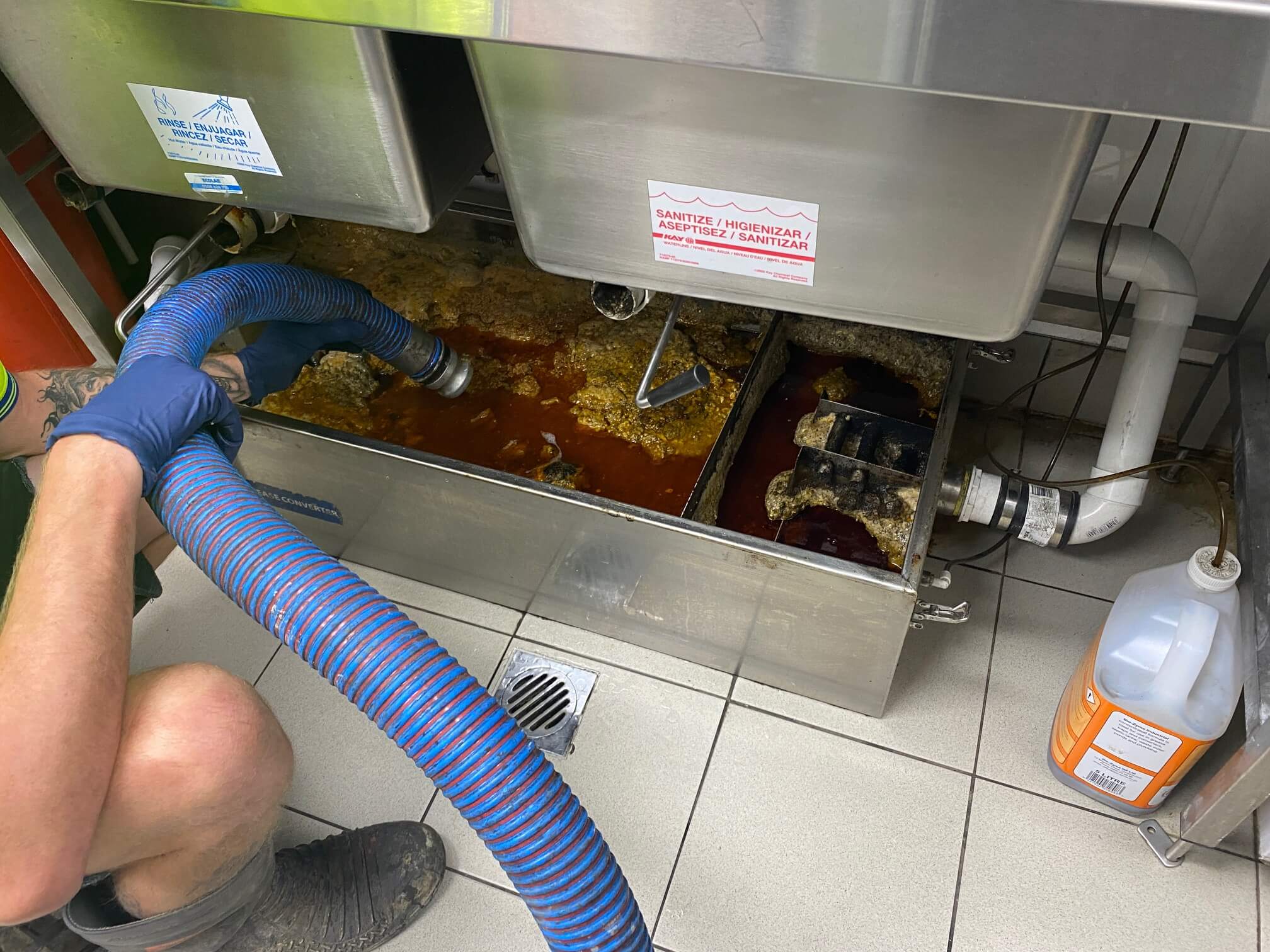 Grease Trap Cleaning in Zion